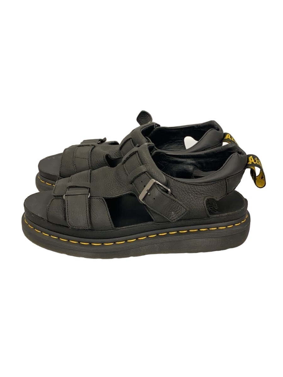 【中古】Dr.Martens◆HAYDEN/サンダル/UK8/黒いこと/なめし革/24627201【シューズ】