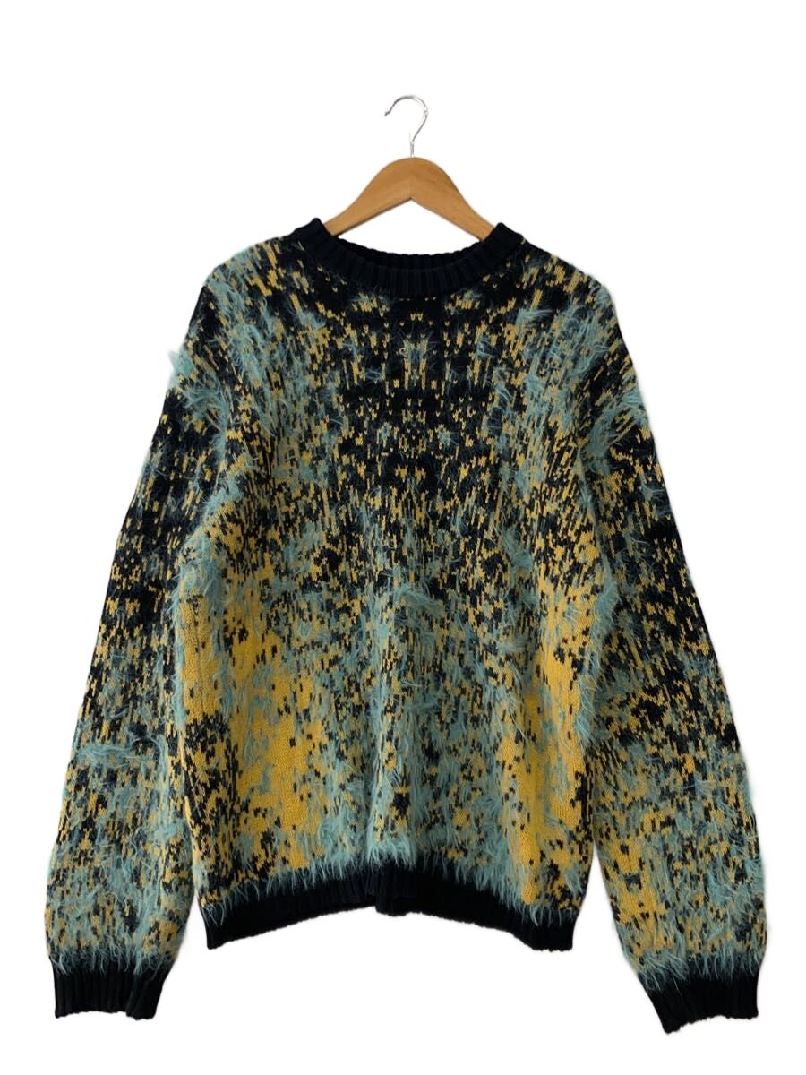 【中古】DIESEL◆K-RAIN sweater/編み物・プルオーバー(朦々たる)/M/ナイロン/マルチ色つや/A14916//【メンズウェア】