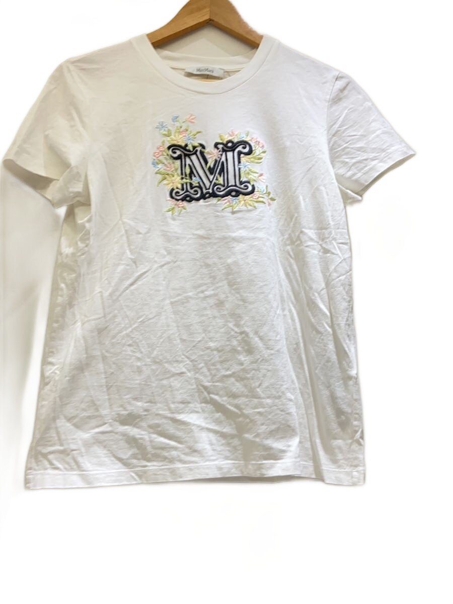 【中古】MAX MARA◆Tシャツ/M/コットン/WHT/無地/2319410132【レディースウェア】|2nd STREET 店