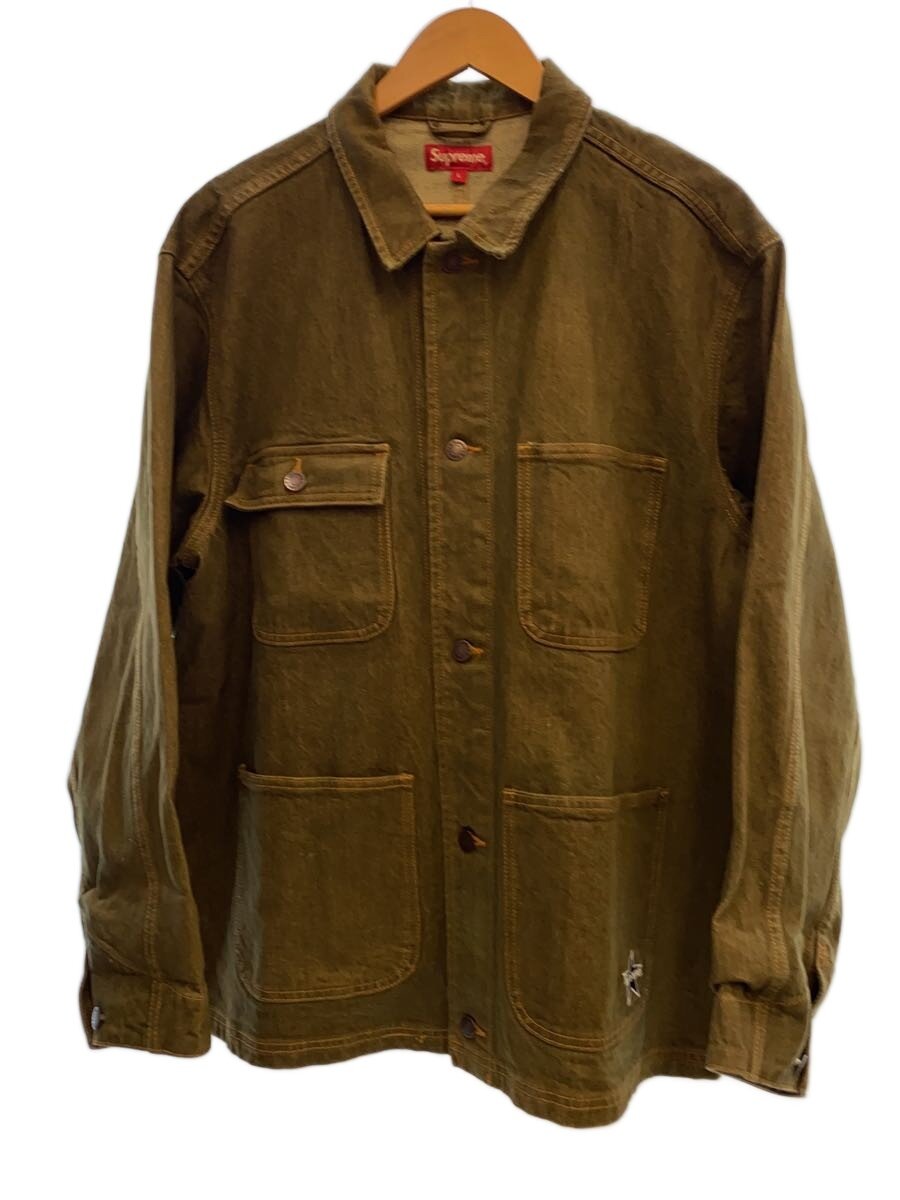 【中古】Supreme◆22SS/Denim Chore Coat/ジャケット/L/デニム/KHK【メンズウェア】｜2ｎｄ STREET 店