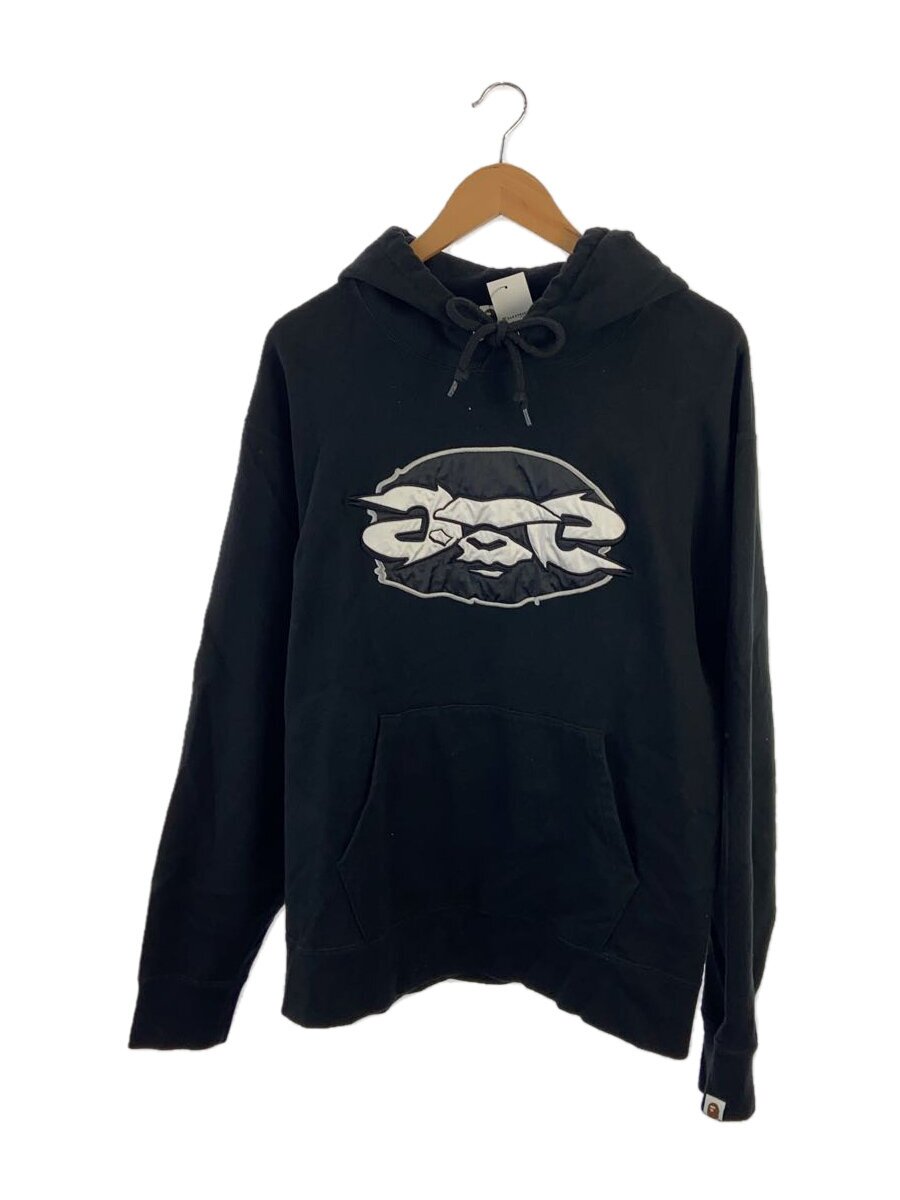 【中古】A BATHING APE◆S/パーカー/XL/綿織物/BLK/001PPI801007M【メンズウェア】