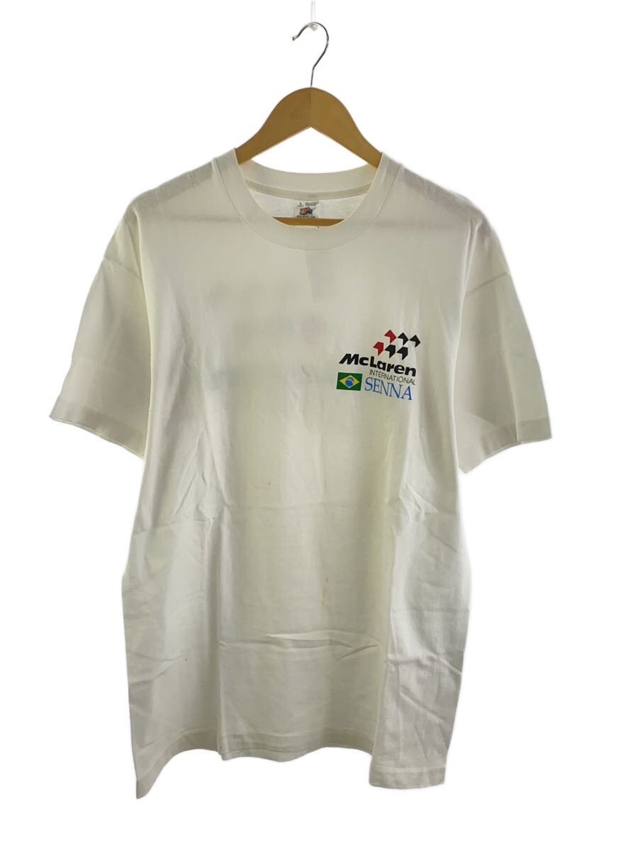 【中古】FRUIT OF THE LOOM◆プルオーバー/L/綿織物/WHT【メンズウェア】