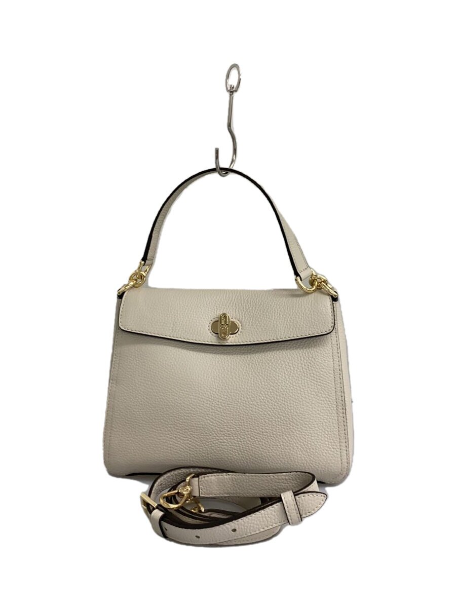 【中古】FURLA◆ハンドバック/なめし革/CRM/WB00894//【御徒面子】