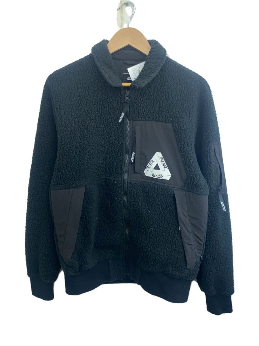 【中古】PALACE◆フリースジャケット/M/ポリエステル/BLK【メンズウェア】|2nd STREET 店