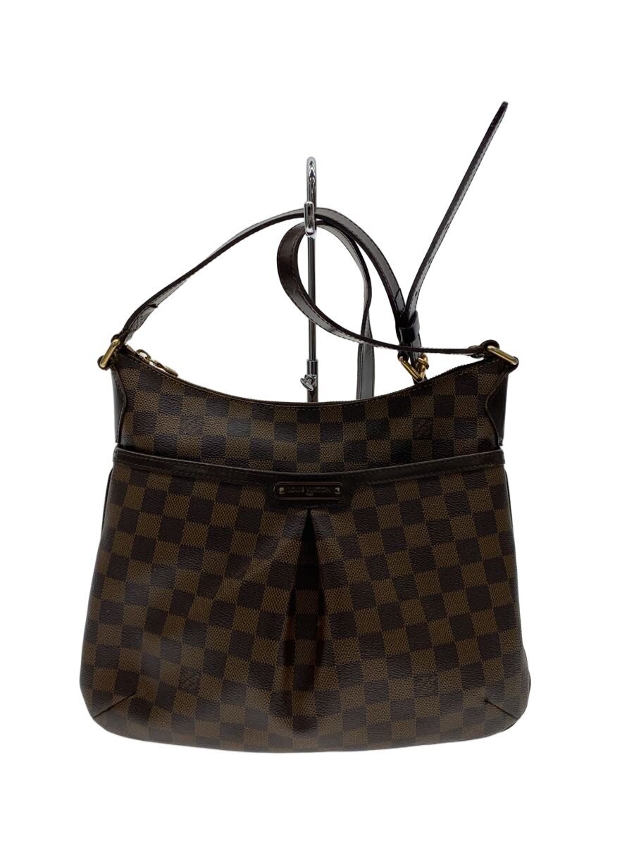 【中古】LOUIS VUITTON◆ブルームズベリPM_ダミエ・エベヌ/PVC/BRW【御徒面子】