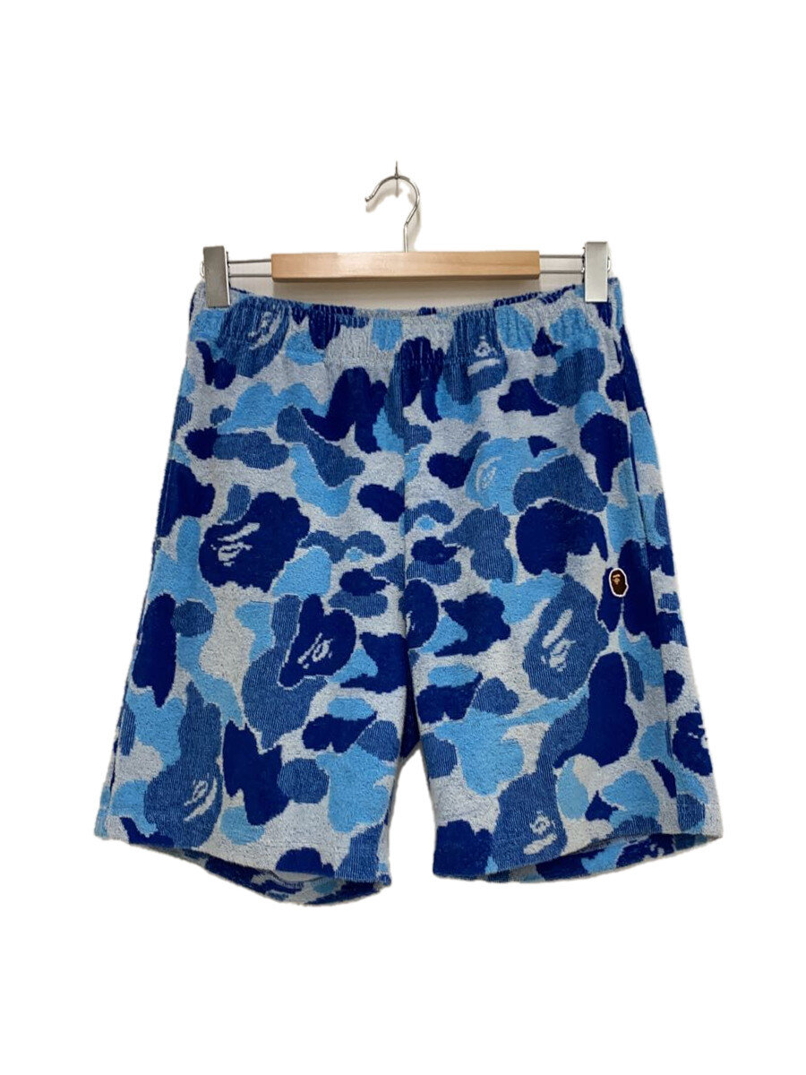 【中古】A BATHING APE◆遊撃手ズボン下/M/綿織物/BLU/間鴨フラ/001SPL301015M//【メンズウェア】