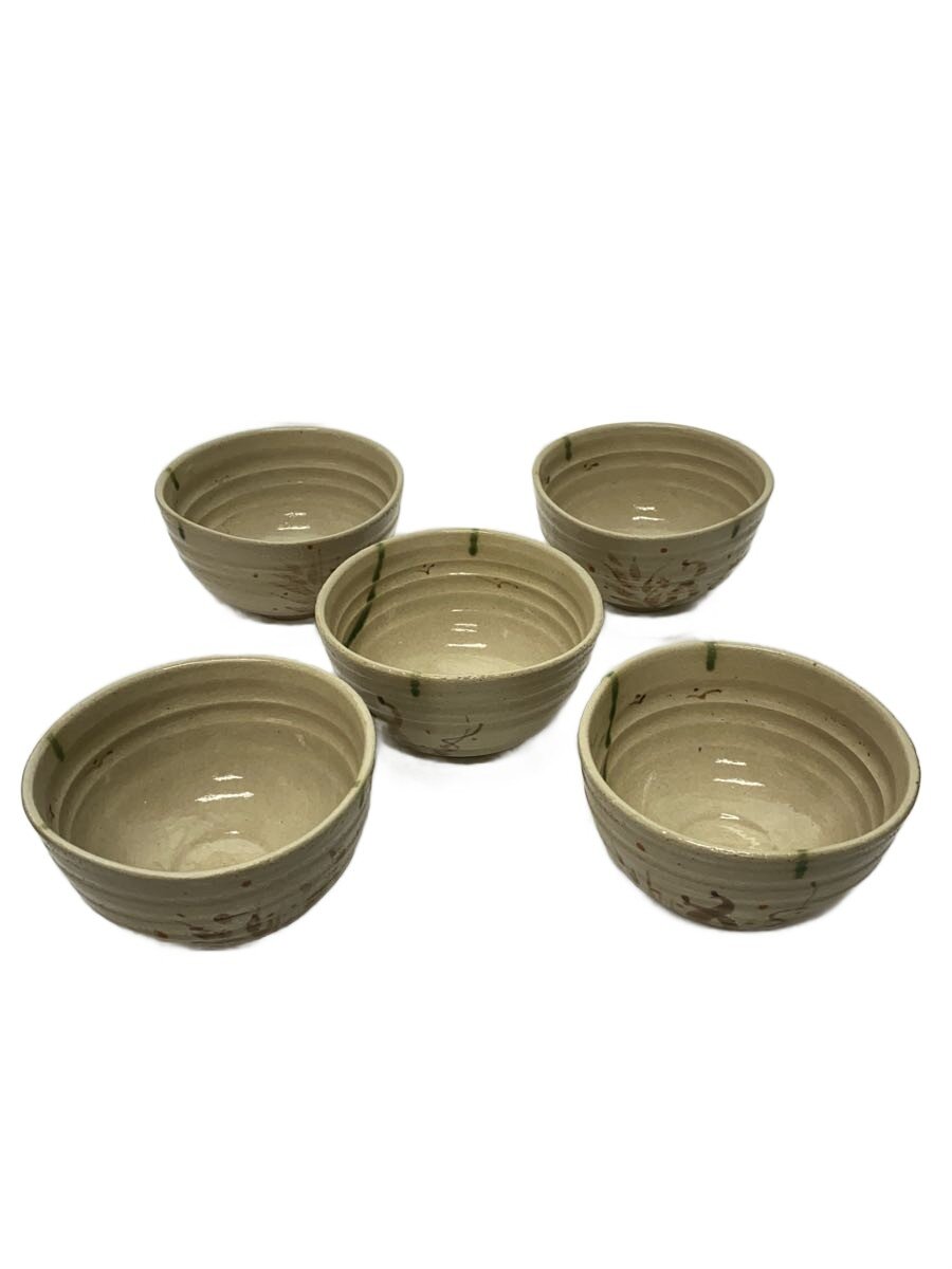 【中古】和食器その他/5点セット/弥七田織部/壱陶/茶碗【キッチン用品】