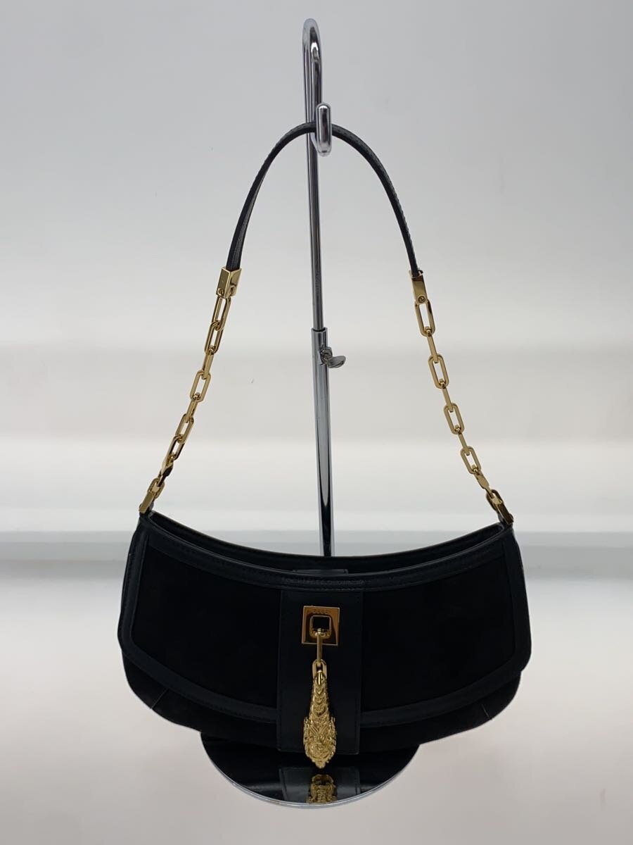 【中古】GUCCI◆ショルダーバッグ/スウェード/BLK/764156/グッチ【バッグ】｜2ｎｄ STREET 店 91,113円