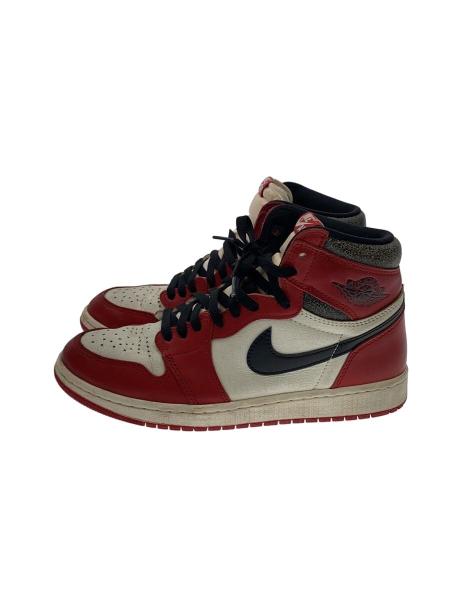 【中古】NIKE◆AIR JORDAN 1 RETRO HIGH OG_エアジョーダン 1 レトロ 御機嫌 OG/27糎/WHT【シューズ】