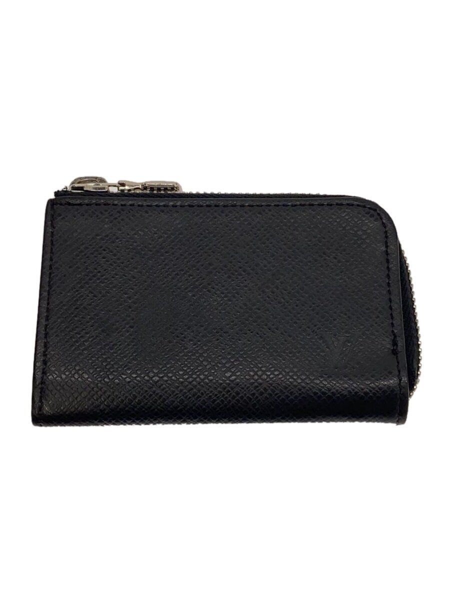【中古】LOUIS VUITTON◆ポルト・モネ・ジュール_タイガ_BLK/レザー/BLK/レディース【服飾雑貨他】｜2ｎｄ STREET 店