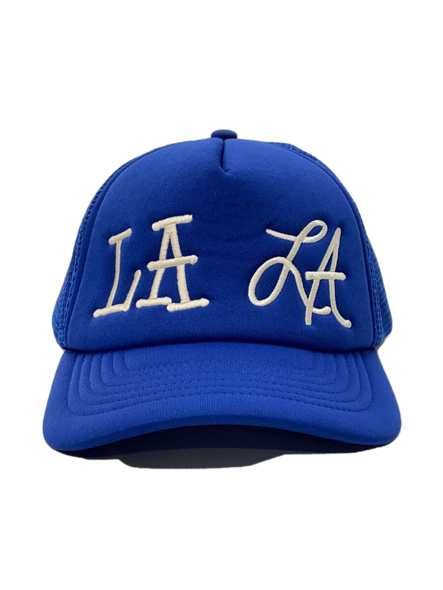 【中古】STUSSY◆メッシュ旗がしら/FREE/ポリエステル/BLU/メンズ/1311078/ステューシー/青碧///【服飾雑貨他】
