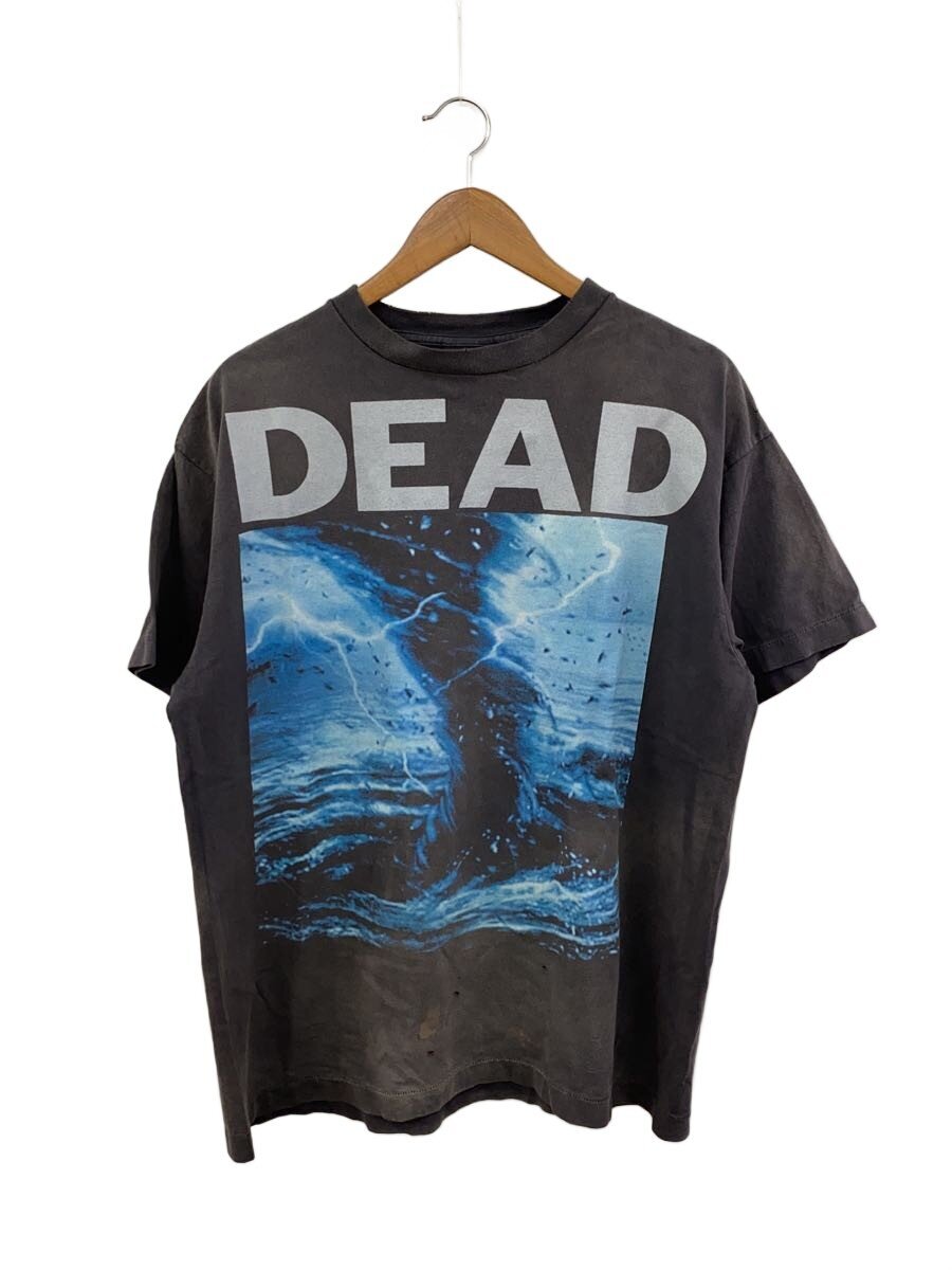 【中古】SAINT MICHAEL◆プルオーバー/L/綿織物/BLK/SM-YS8-0000-004【メンズウェア】