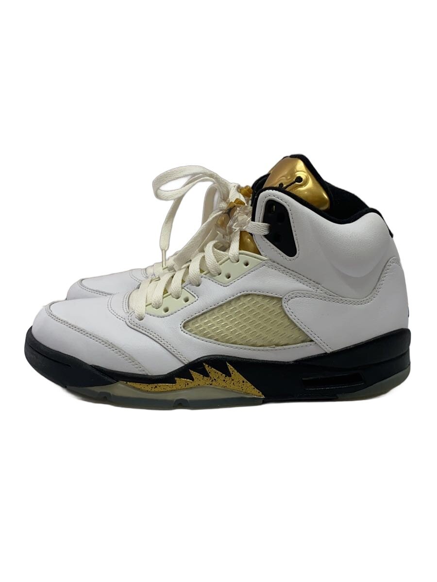 【中古】NIKE◆AIR JORDAN 5 RETRO/エアジョーダンレトロ/ホワイト/136027-133/27.5cm/WHT【シューズ】|2nd STREET 店