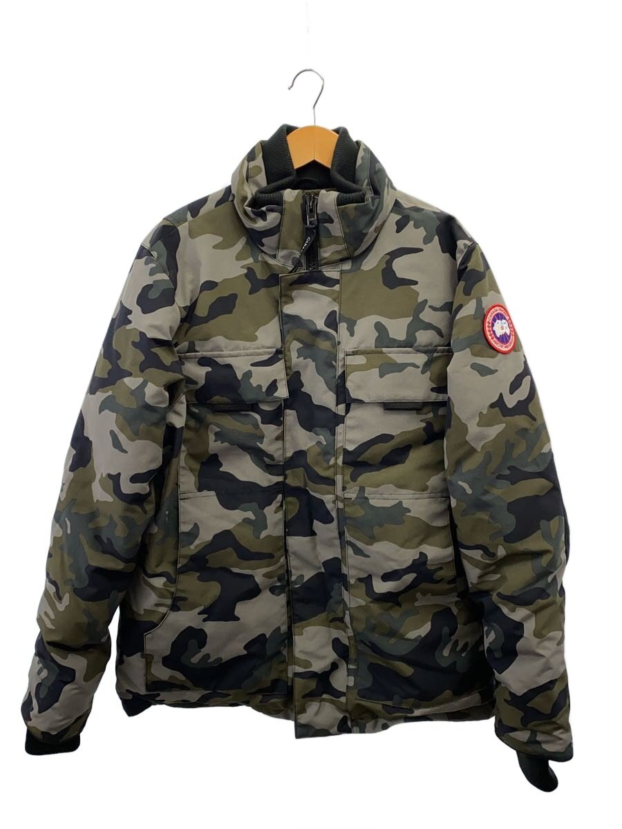 【中古】CANADA GOOSE◆FORESTER JACKET/ダウンジャケット/L/ポリエステル/KHK/カモフラ/5816MP//【メンズウェア】｜2ｎｄ STREET 店 32,604円