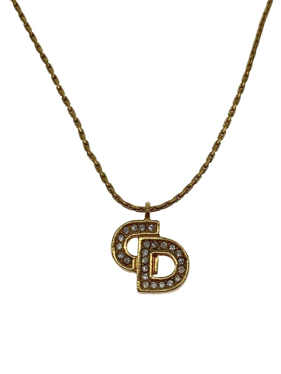 【中古】Christian Dior◆頸飾り/--/GLD/いの一番有/レディース//【服飾雑貨他】