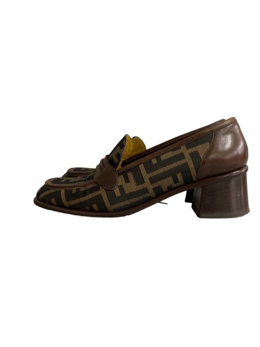 【中古】FENDI◆ローファー/24.5cm/BRW【シューズ】｜2ｎｄ STREET 店 9,060円