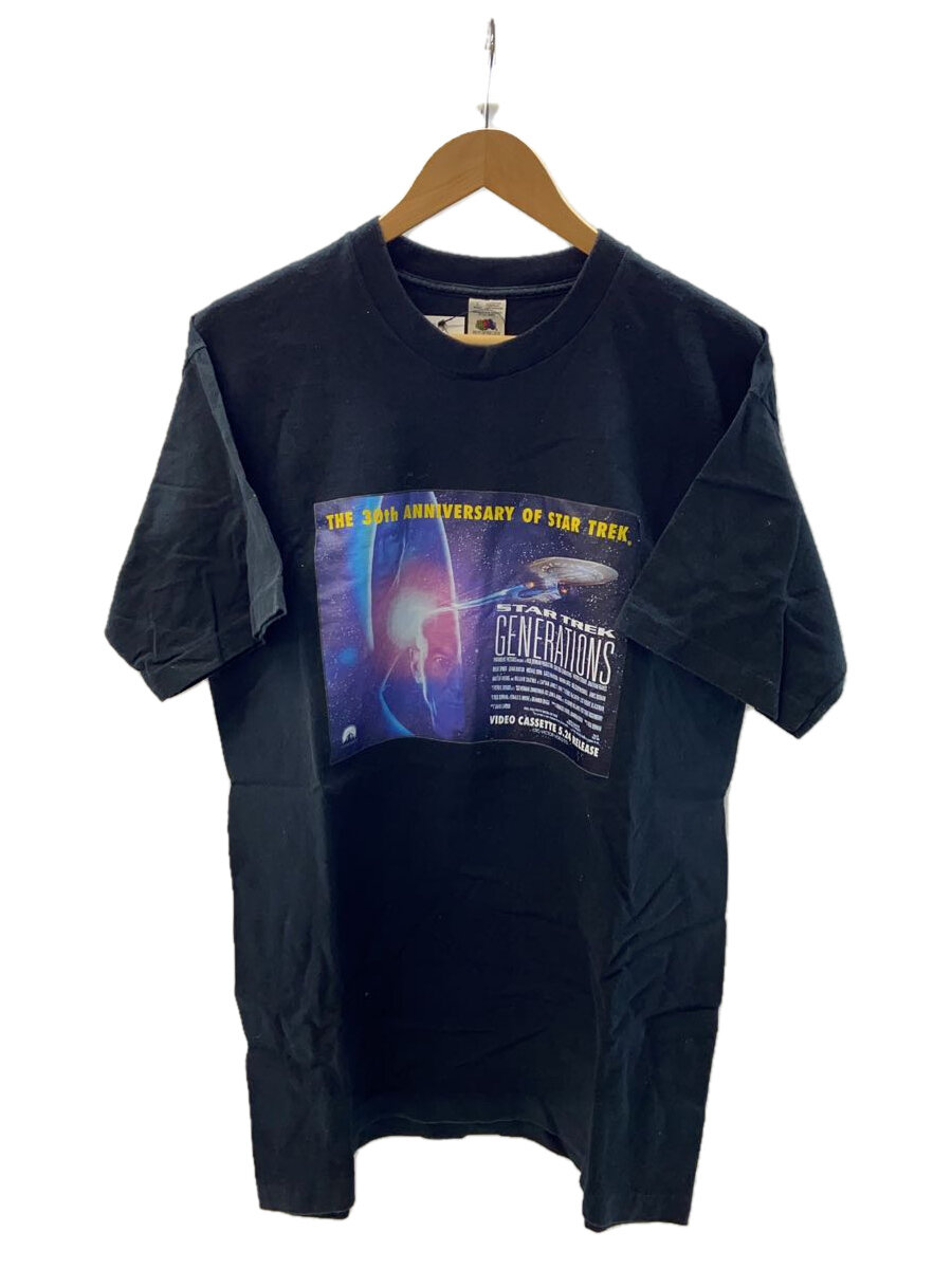 【中古】FRUIT OF THE LOOM◆Vintage/90s/STAR TREK/30th anniversary/プルオーバー/L/黒いこと//【メンズウェア】
