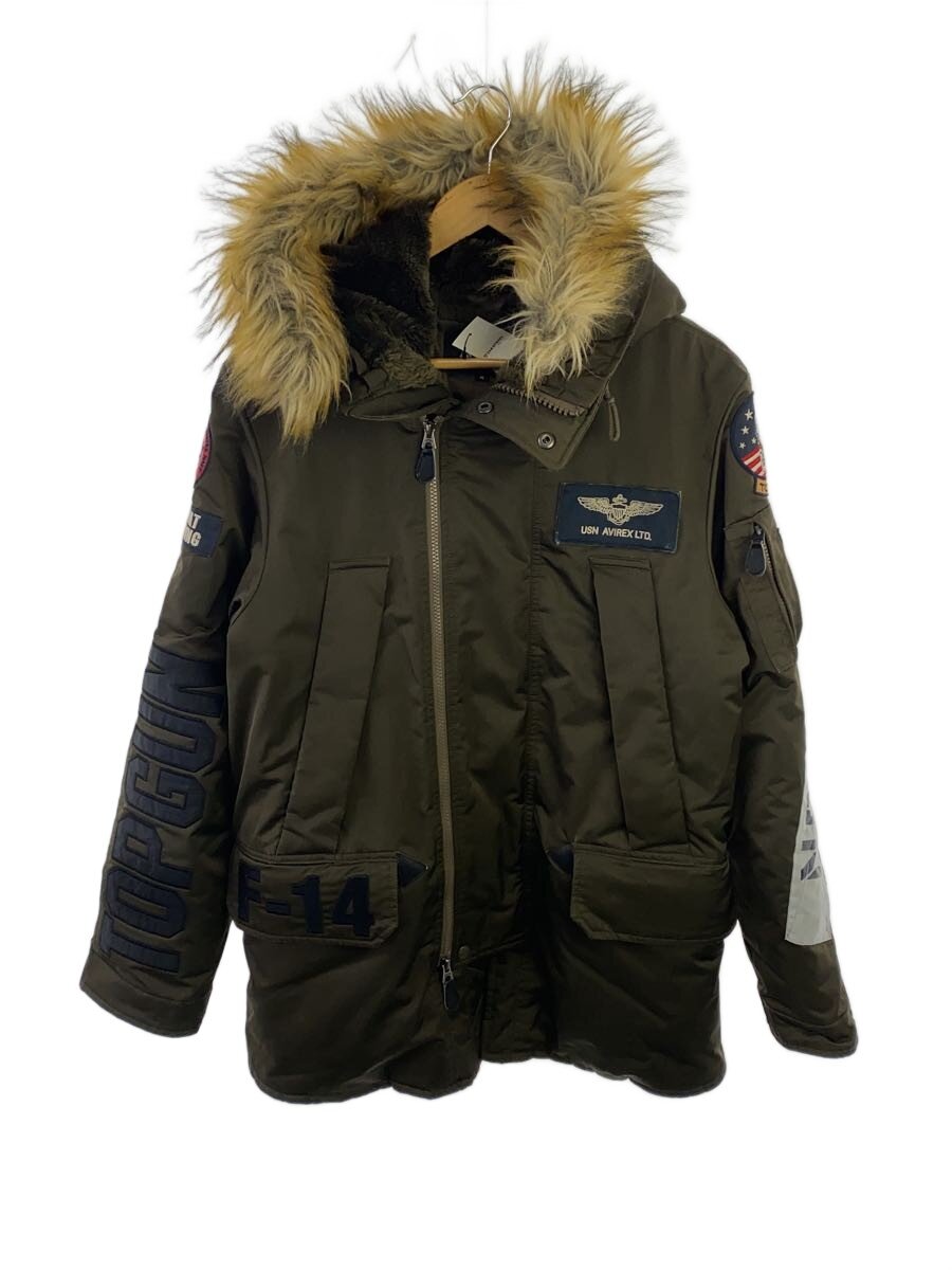 【中古】AVIREX◆ジャケット/M/ポリエステル/KHK/6102177//【メンズウェア】|2nd STREET 店