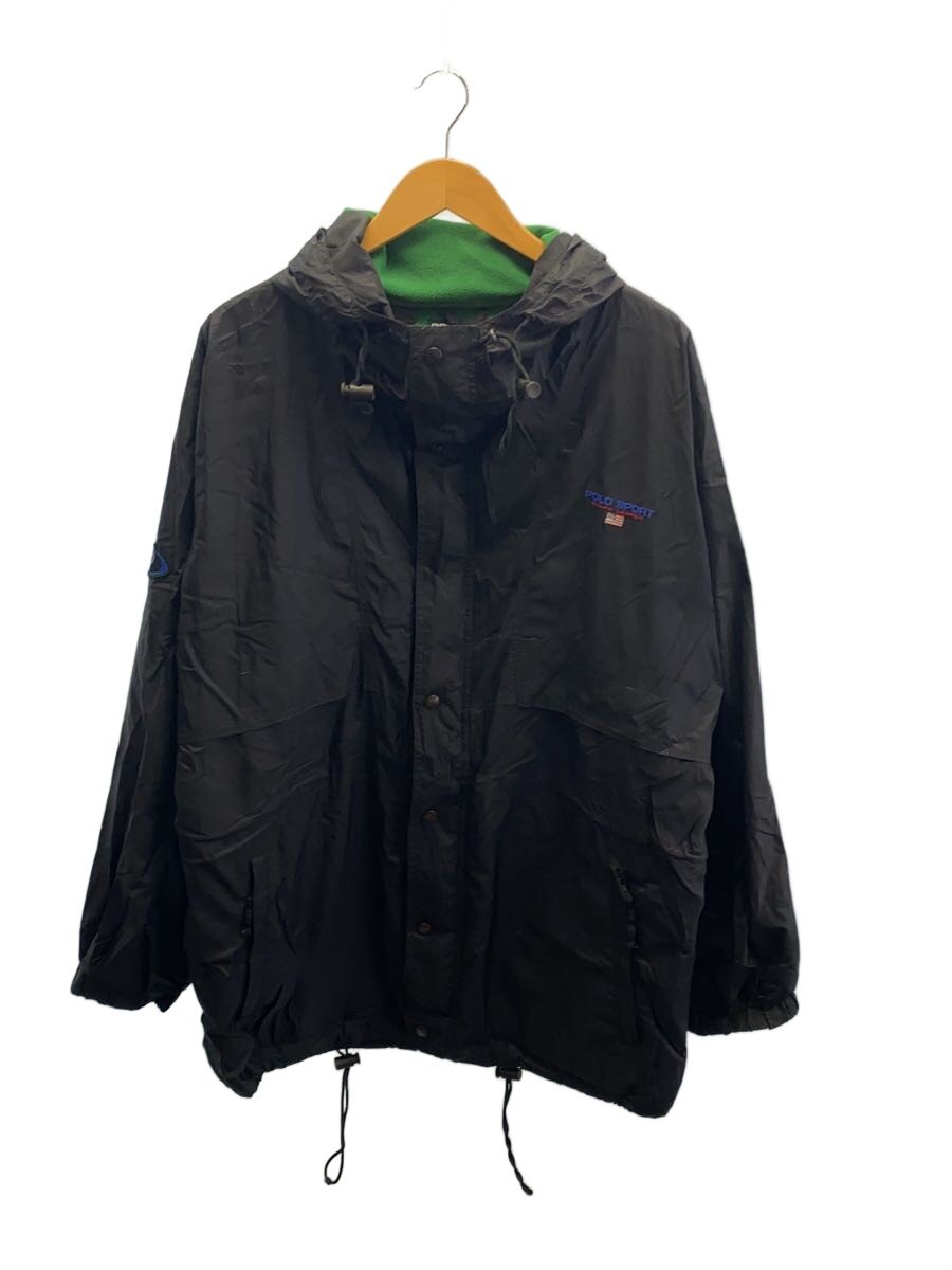 【中古】POLO SPORT◆ナイロンジャケット/M/ナイロン/BLK/無地/25327508//【メンズウェア】|2nd STREET 店