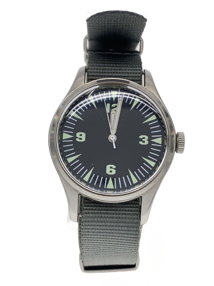 【中古】ZENO WATCH◆石英ウオッチ/アナログ/W10/4045//【服飾雑貨他】