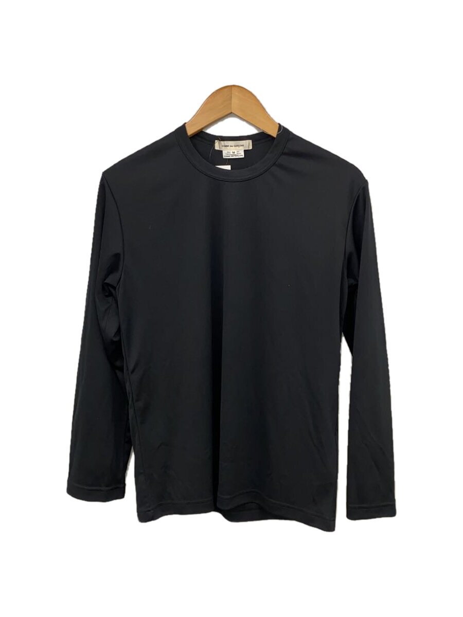 【中古】COMME des GARCONS◆長袖ティーシャツ/M/ポリエステル/BLK/GO-T001/AD2024//【レディース御召しもの】