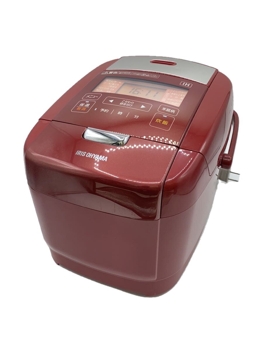 【中古】IRIS OHYAMA◆IHジャー炊飯器 米屋の旨み 銘柄炊き RC-IH30-R 2020年製【家電・ビジュアル・オーディオ】