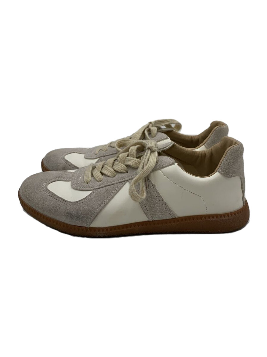 【中古】Maison Margiela◆ローカットスニーカー/25珊/CRM【シューズ】