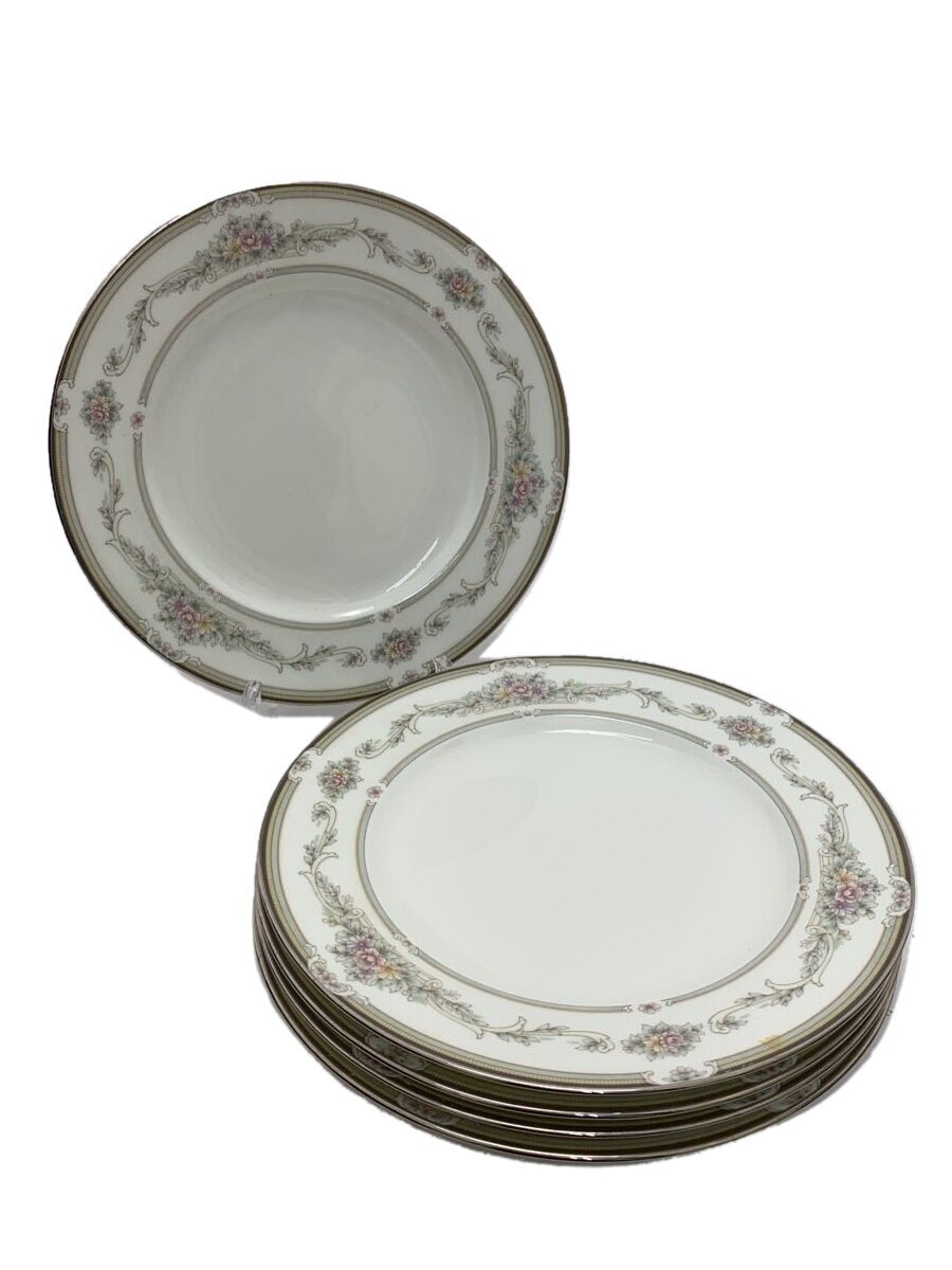 【中古】Noritake◆プレート/5点セット/WHT【キッチン用品】