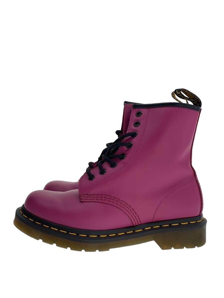 【中古】Dr.Martens◆レースアップブーツ/23糎/PNK【シューズ】
