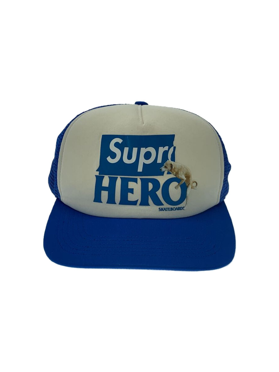 【中古】Supreme◆22ss/ANTIHERO Mesh Back 5-Panel/F/ポリエステル/BLU/2022SS0616012//【服飾雑貨他】