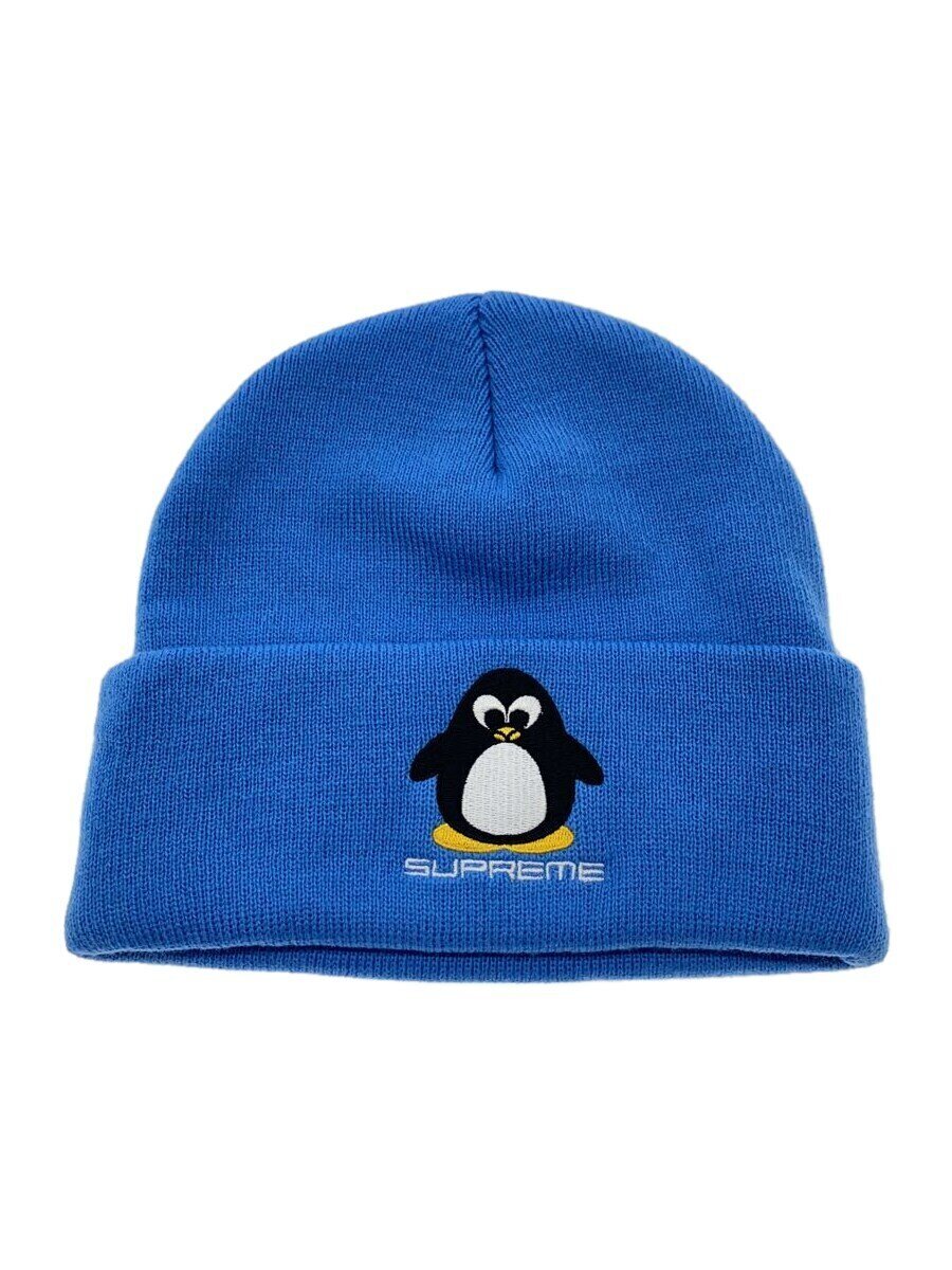 【中古】Supreme◆編み物旗がしら/--/アクリル樹脂/BLU/メンズ【服飾雑貨他】