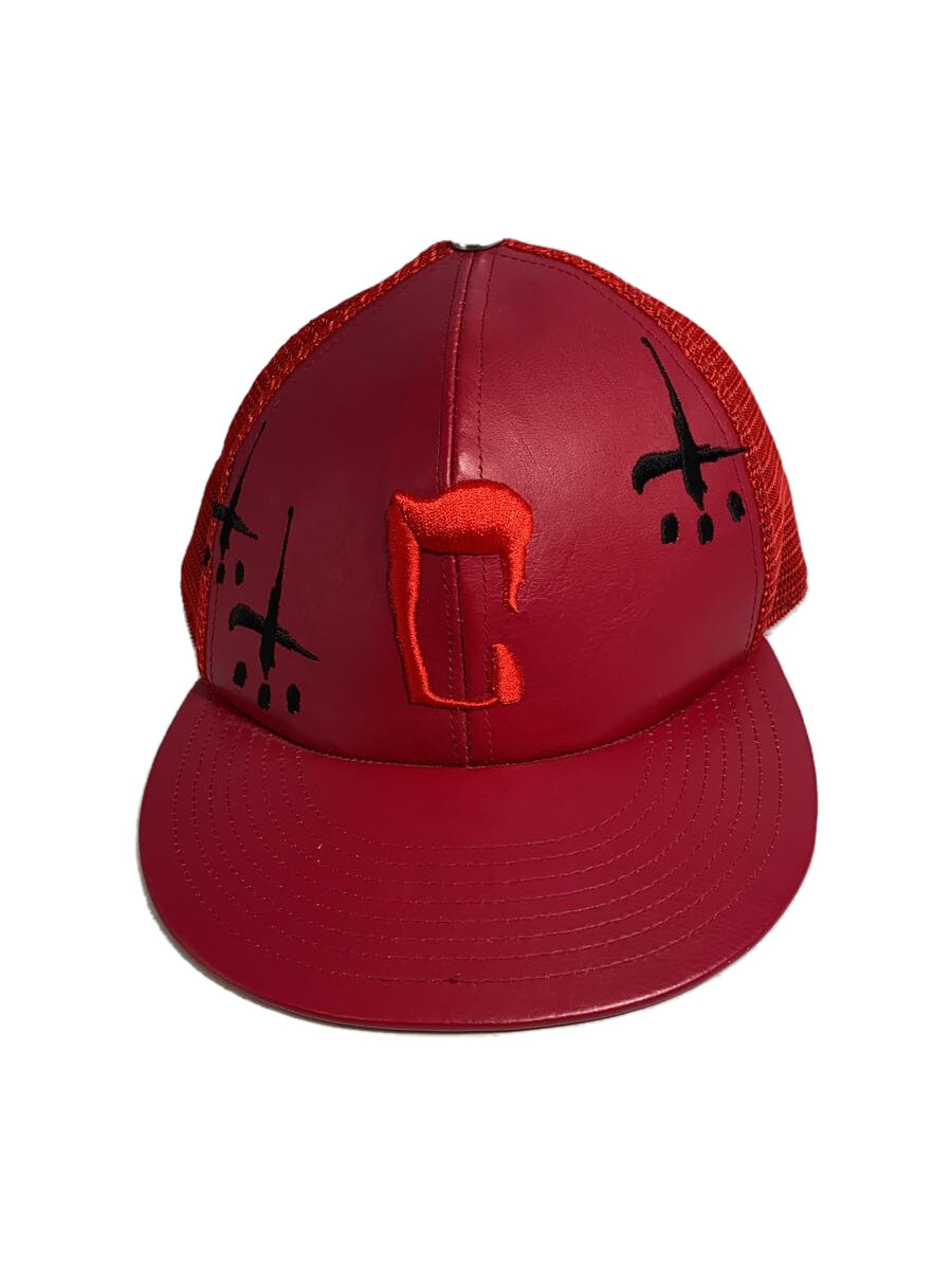 【中古】CVTVLIST◆旗がしら/FREE/ポリエステル/RED/無地/メンズ【服飾雑貨他】