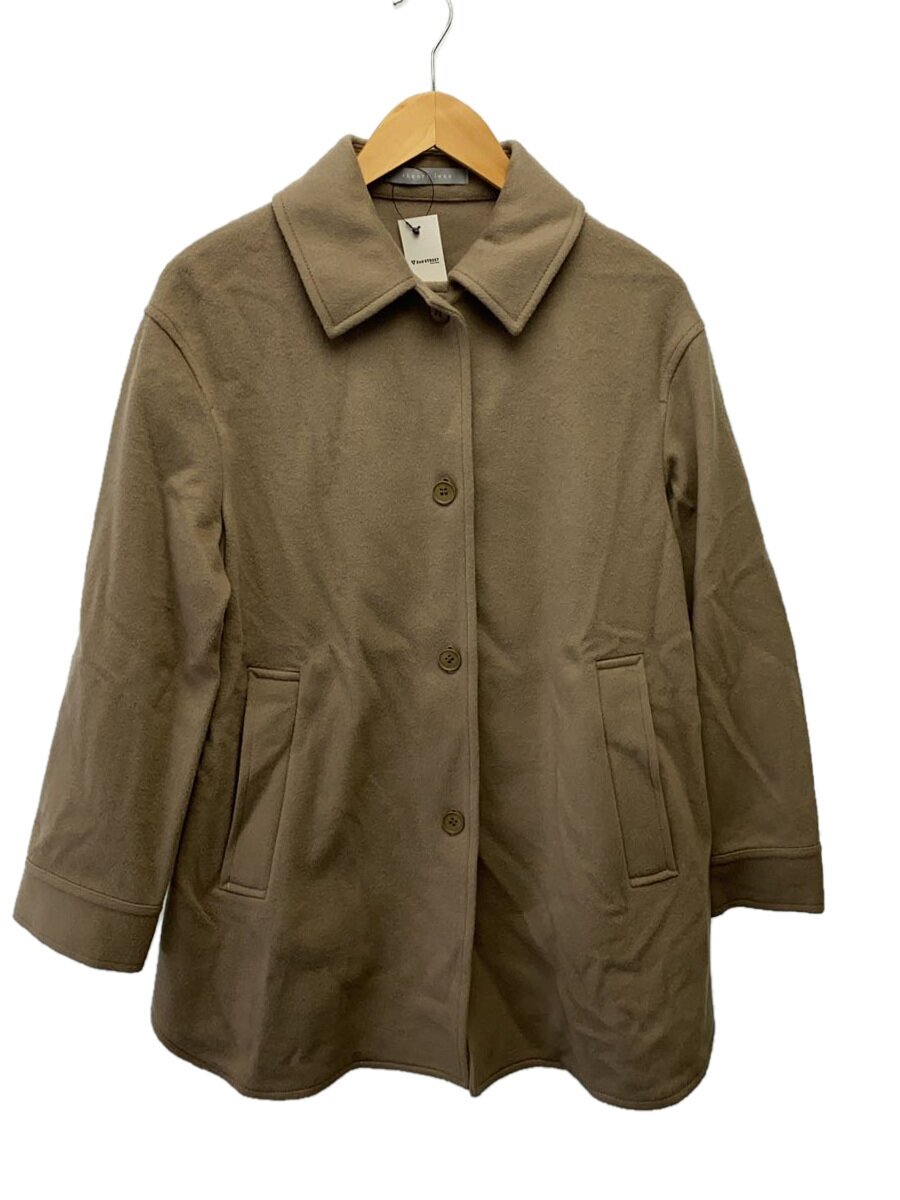 【中古】theory luxe◆上衣型厚地の外套/Seek Wool Layla/38/羊毛/CML【レディース御召しもの】