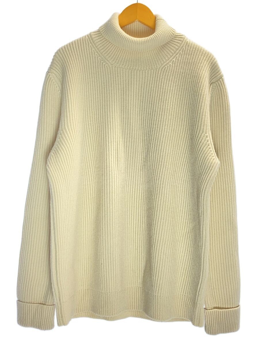 【中古】Maison Margiela◆編み物・スウェーター(朦々たる)/S/羊毛/IVO/S50GP0111 S16387【メンズウェア】