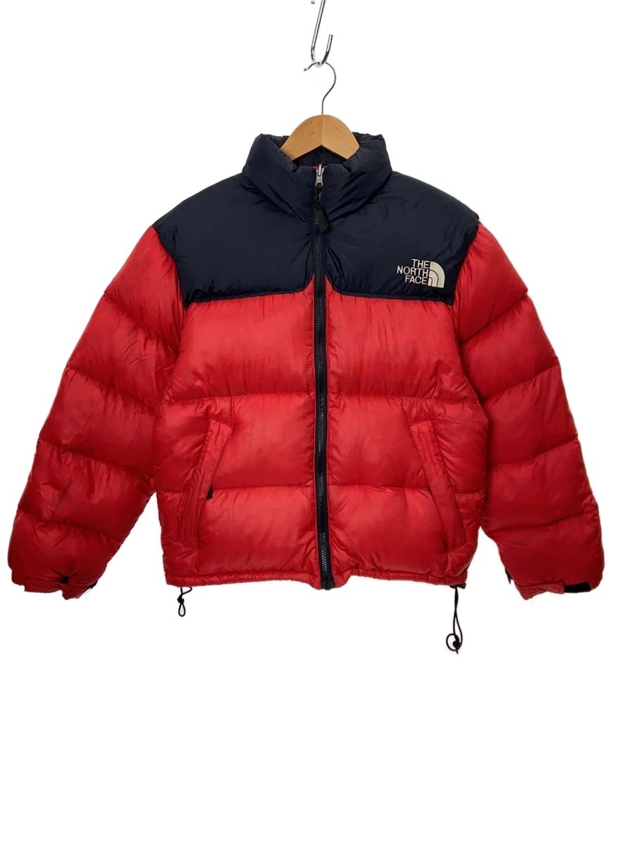 【中古】THE NORTH FACE◆ダウンジャケット/S/ナイロン/RED/無地//【メンズウェア】|2nd STREET 店