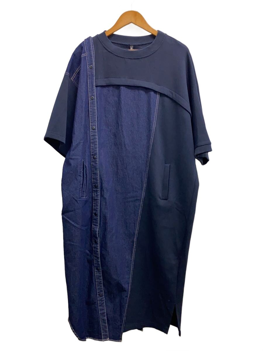 【中古】AULA(AULA AILA)◆半袖衣装/O/綿織物/米国海軍/1223-03002/ジーンズうつり変わり/アウラ【レディース御召しもの】