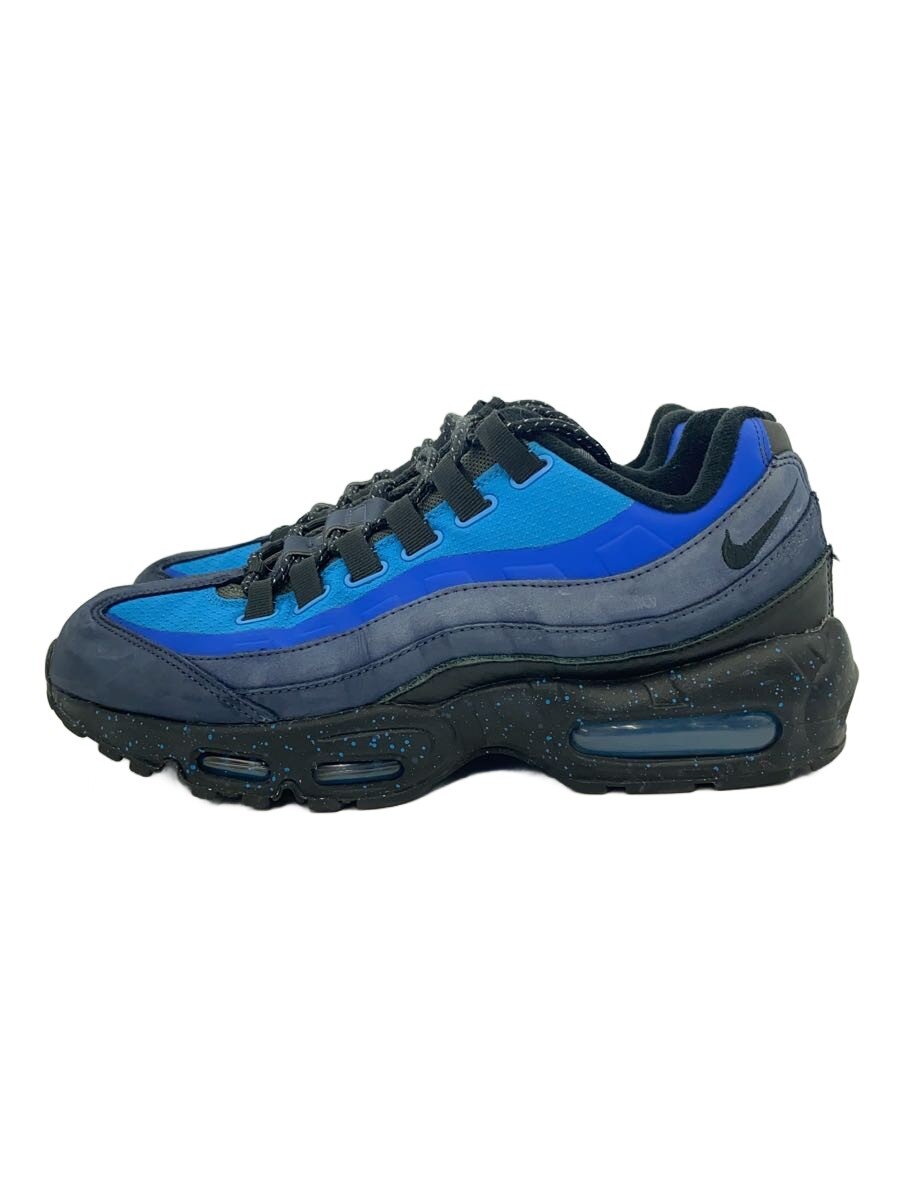 【中古】NIKE◆X STASH AIR MAX 95_X スタッシュ 大気圏マックス 95/26糎/青色/ローカットスニーカー//【シューズ】