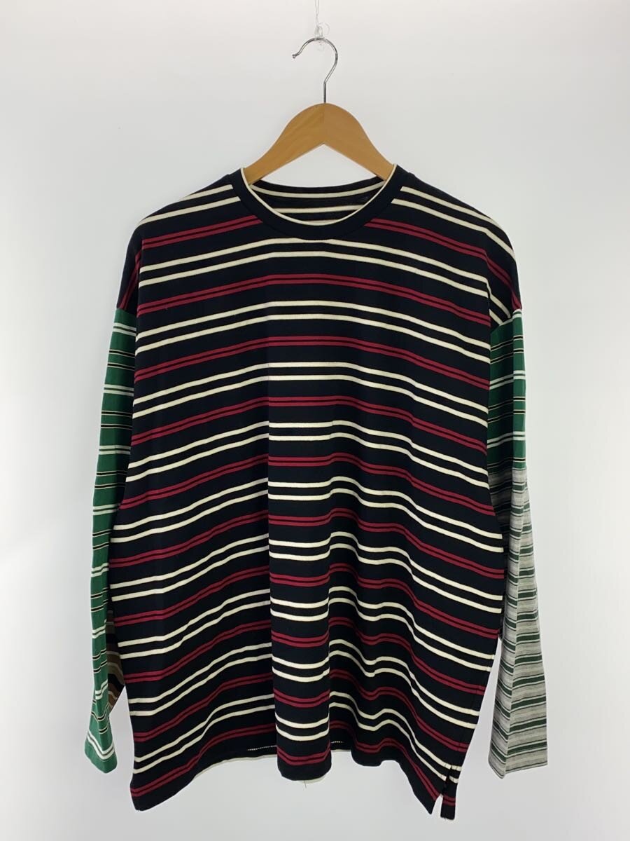 【中古】MAISON SPECIAL◆長袖ティーシャツ/FREE/綿織物/BLK/間借り人/21252415807【レディース御召しもの】