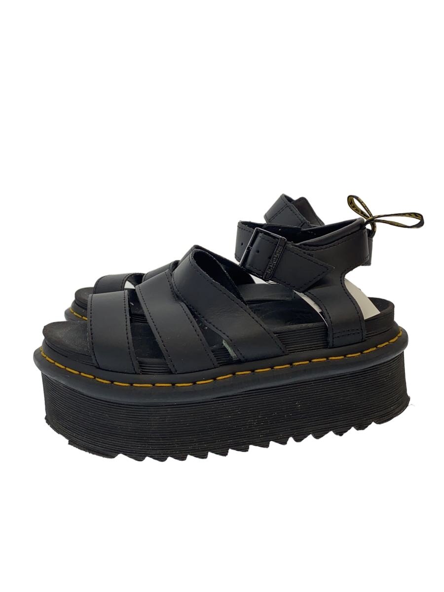 【中古】Dr.Martens◆サンダル/UK3/BLK【シューズ】