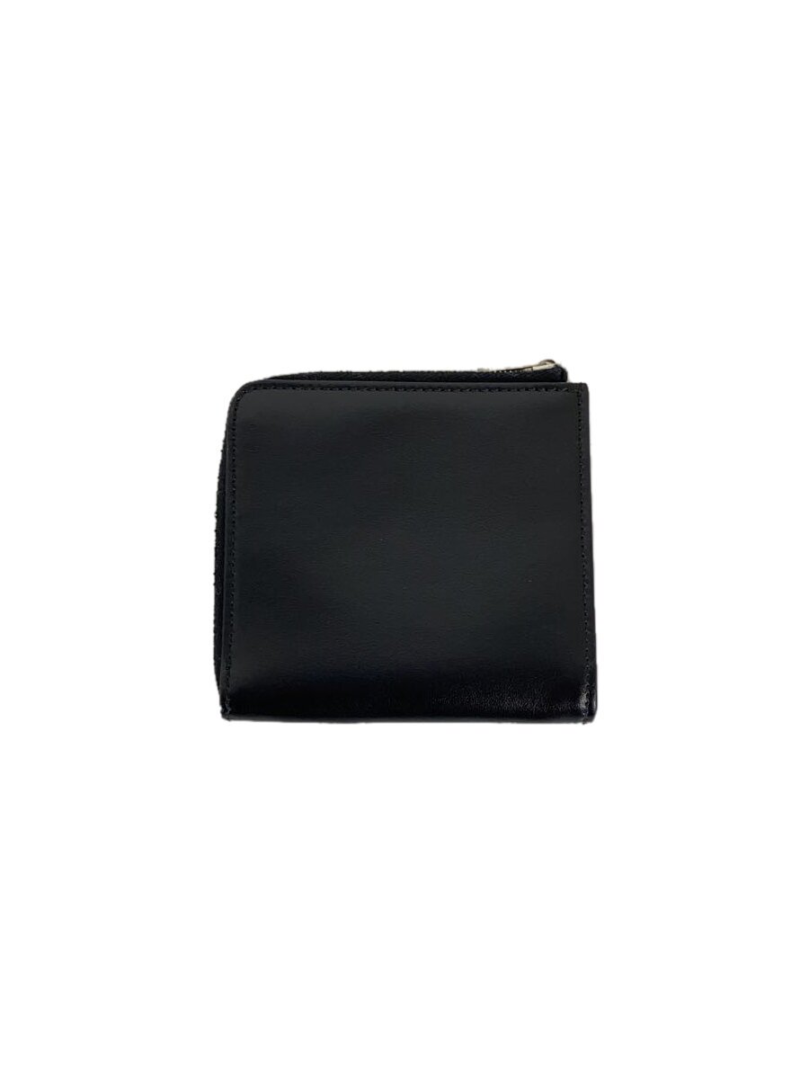 【中古】JIL SANDER◆MULTI CARD WALLET/コインケース/なめし革/黒いこと/レディース【服飾雑貨他】