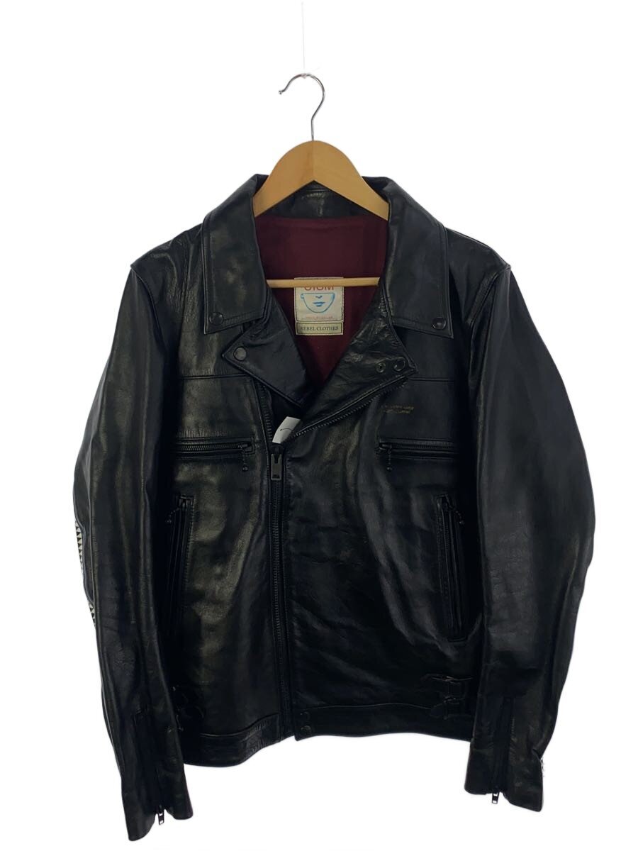 【中古】UNDERCOVER◆レザージャケット・ブルゾン/4/牛革/ブラック【メンズウェア】｜2ｎｄ STREET 店 97,163円