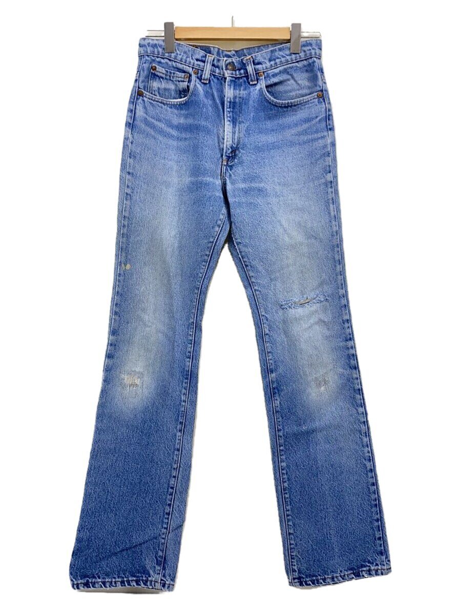 【中古】Levi’s◆下つ方/32/綿織物/IDG/無地/517-0217/名取り草裏653【メンズウェア】