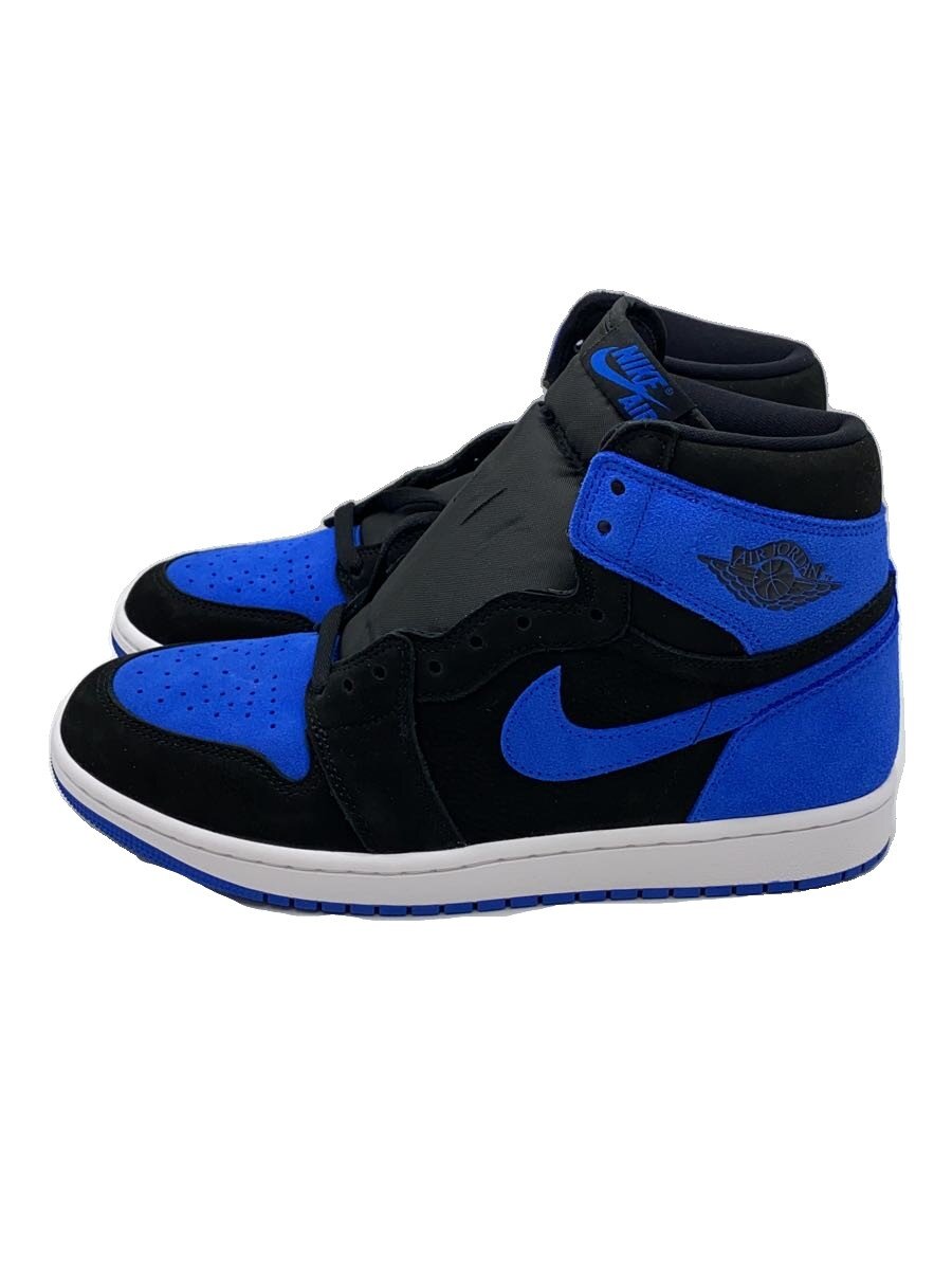 【中古】NIKE◆AIR JORDAN 1 RETRO HIGH OG_エアジョーダン1 レトロ 御機嫌 OG/27.5糎/BLU【シューズ】