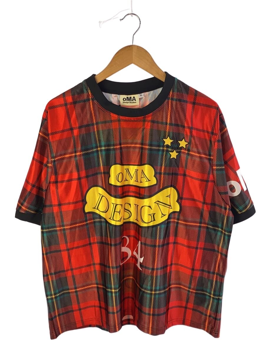【中古】プルオーバー/M/ポリエステル/RED【メンズウェア】