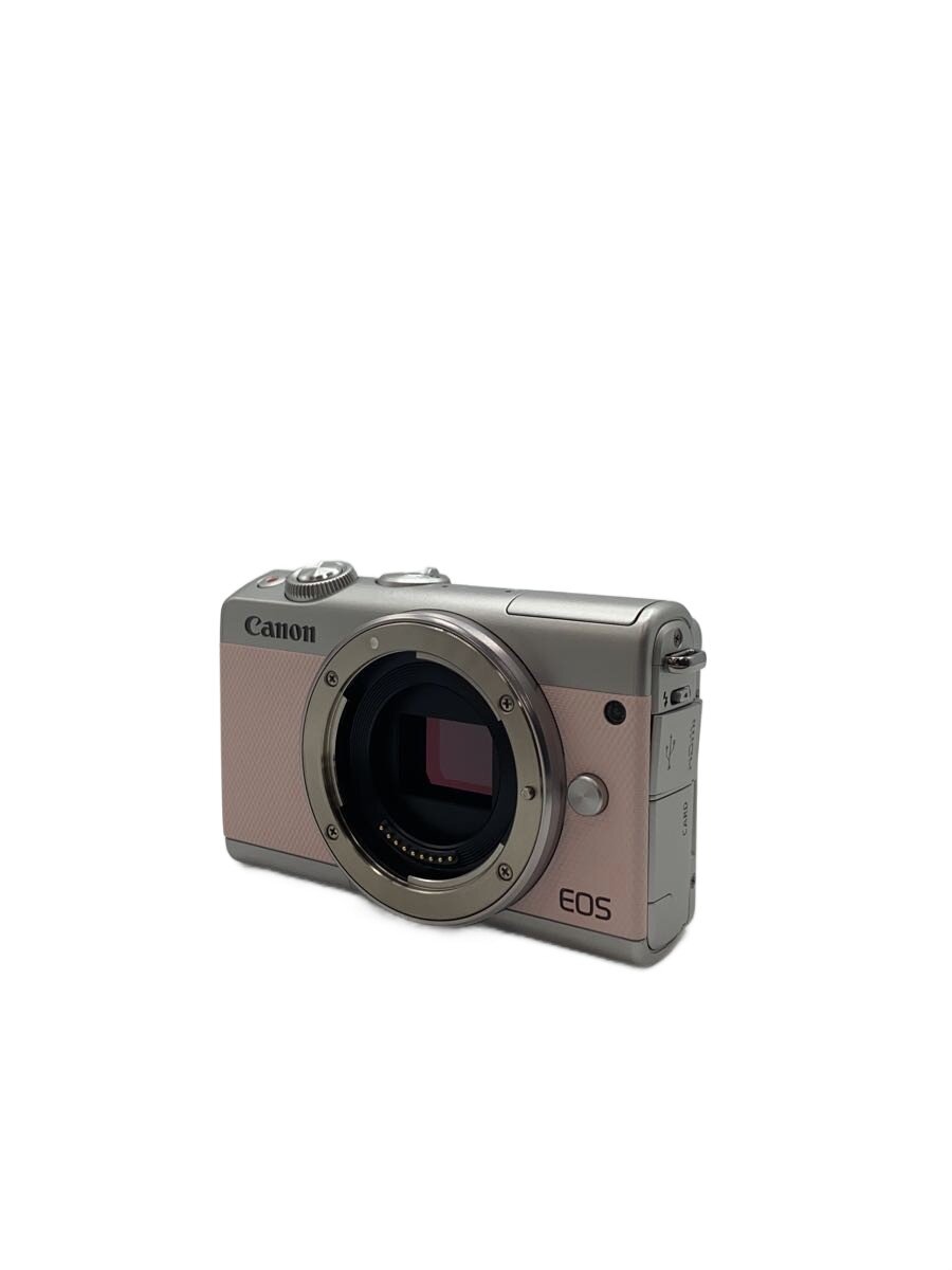 【中古】CANON◆デジタル一眼写真機 EOS M100 リミテッドピンクフォトキット【写真機】