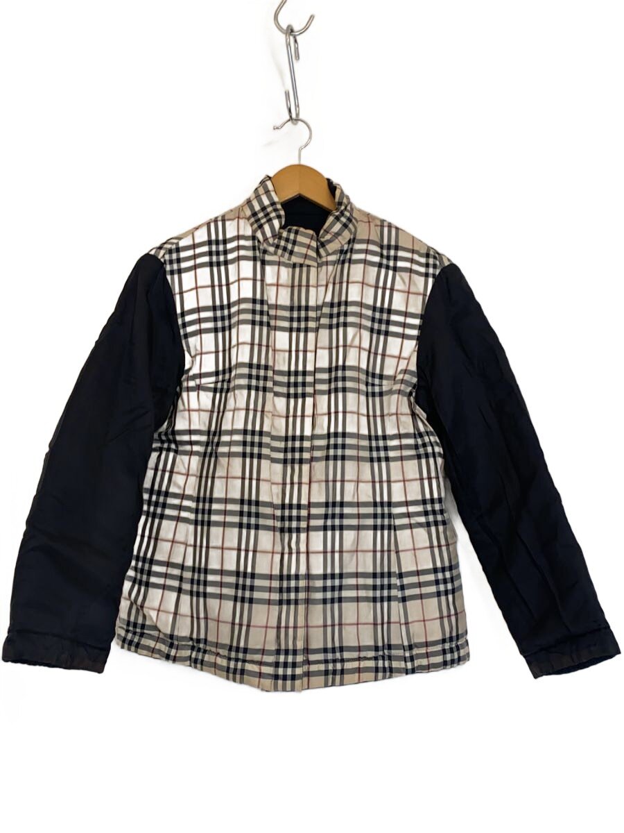 【中古】BURBERRY LONDON◆ジャケット/38/ポリエステル/BLK/FRA87-092/袖口ダメージ【メンズウェア】｜2ｎｄ STREET 店 9,187円