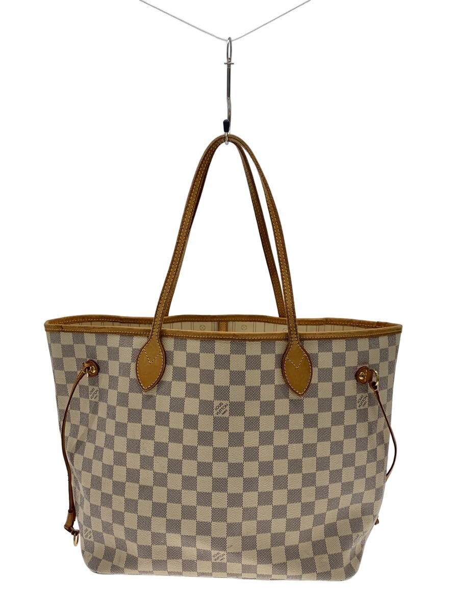 【中古】LOUIS VUITTON◆1)ネヴァーフルMM_ダミエ・アズール/PVC/WHT/? NULL ?【バッグ】|2nd STREET 店