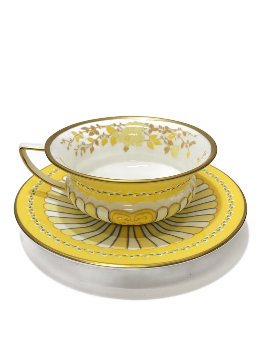 【中古】WEDGWOOD◆優勝杯\u0026平円盤/ハーレクインイエローリボン//【御厨子所備品】