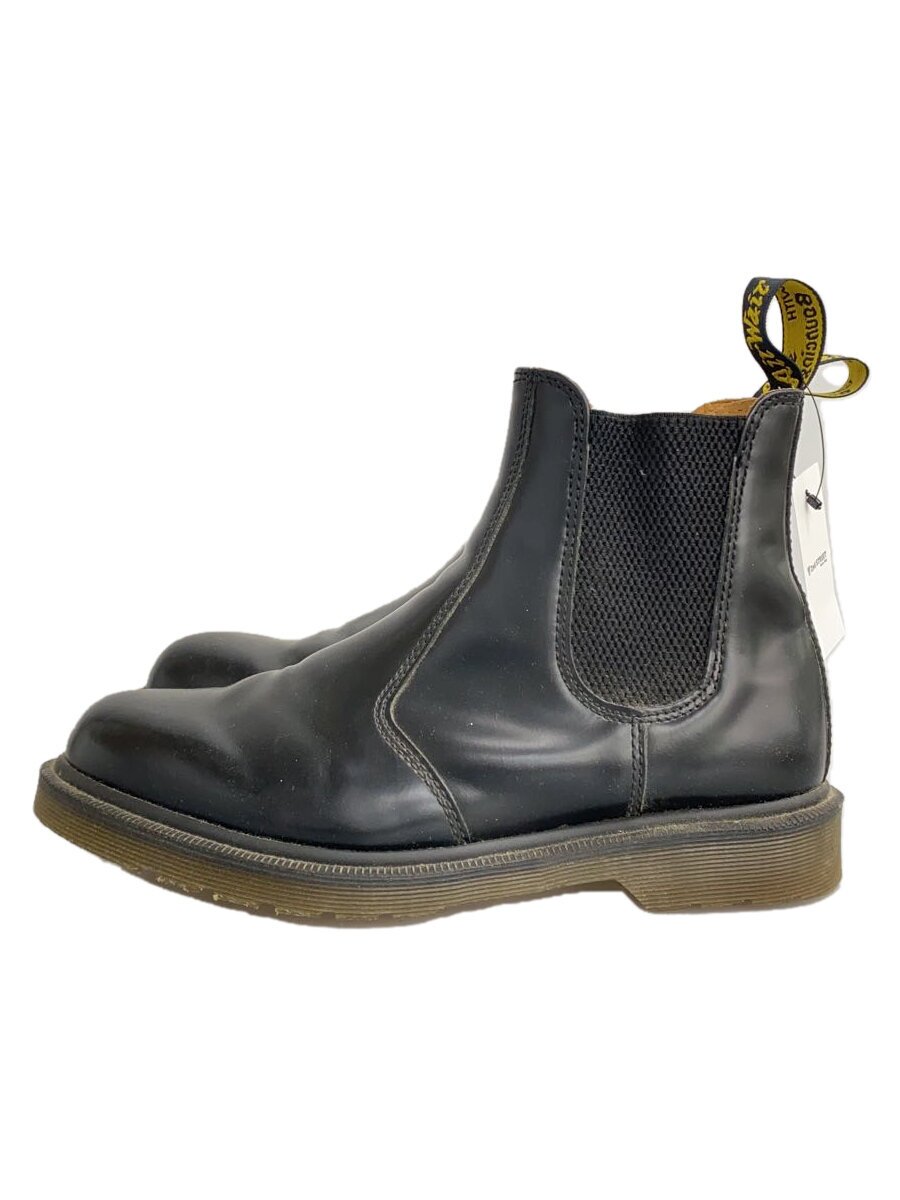 【中古】Dr.Martens◆チェルシーブーツ/UK7/BLK/なめし革/2976【シューズ】