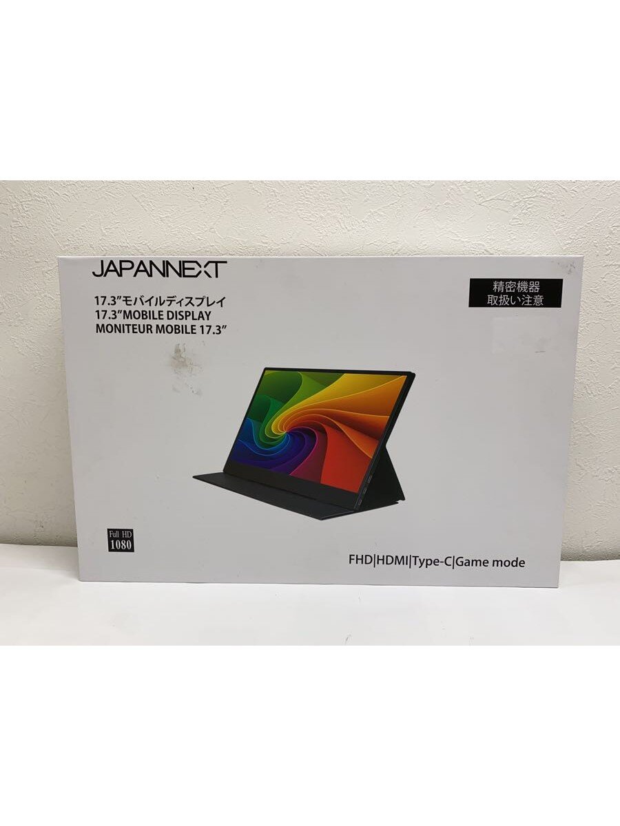 【中古】JAPANNEXT◆パソコン管する・液晶見せびらかす JN-MD-IPS1730FHDR-N//【マイコン】